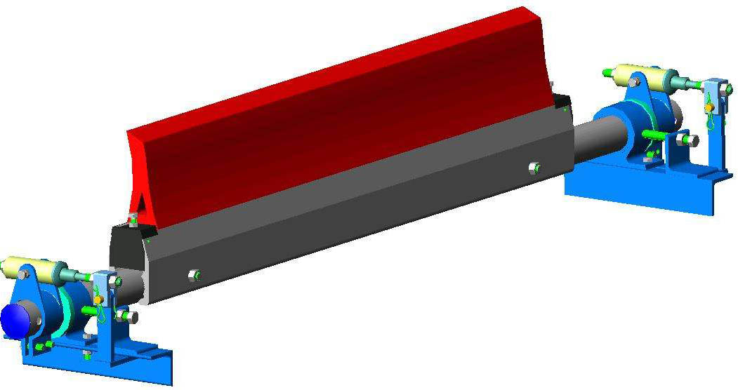 東營輸送機皮帶清掃器