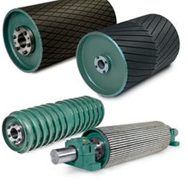 東營輸送機包膠輥筒