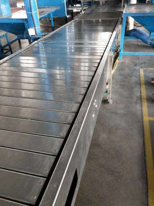 鏈板輸送機(jī)使用案列